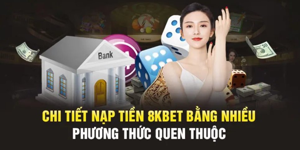 Nạp tiền vào tài khoản 8kbet thông qua phương thức nạp Zalo Pay